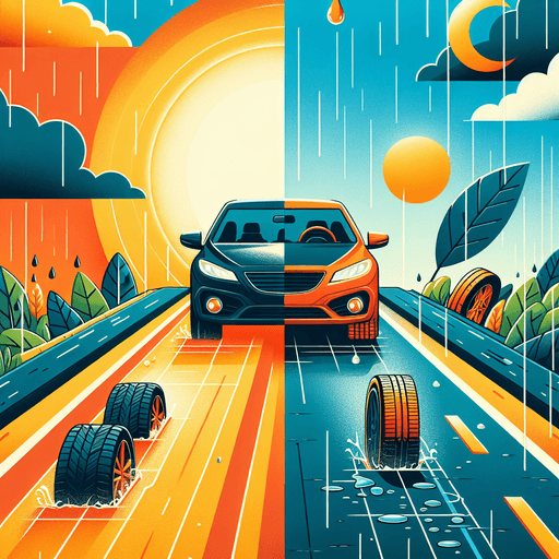 Ban Musim Panas vs Musim Hujan: Cara Memilih yang Tepat untuk Mobil Anda